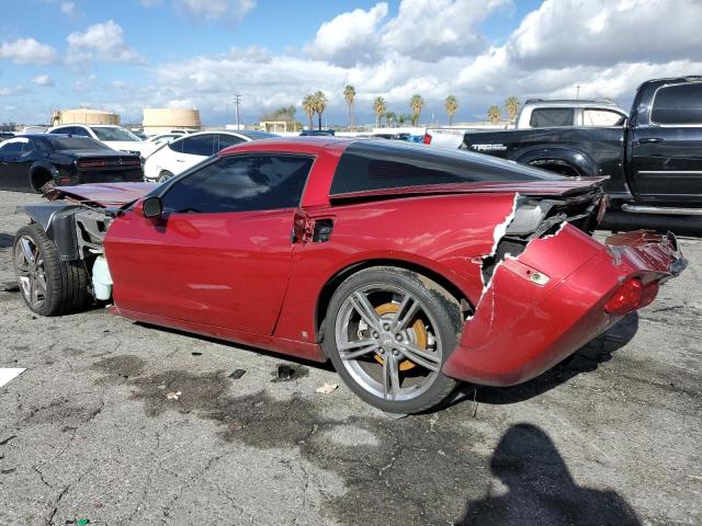 1G1YY26W285105312 - 2008 CHEVROLET CORVETTE RED photo 2