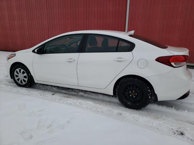 3KPFK4A73JE163967 - 2018 KIA FORTE LX WHITE photo 2