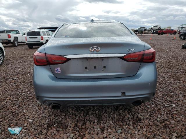 JN1EV7AP5JM366206 - 2018 INFINITI Q50 LUXE GRAY photo 6