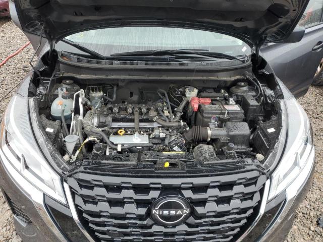 3N1CP5BV2NL526528 - 2022 NISSAN KICKS S GRAY photo 12