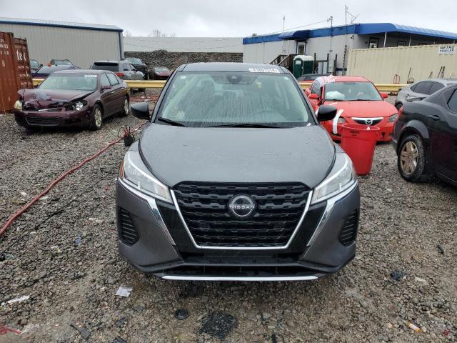 3N1CP5BV2NL526528 - 2022 NISSAN KICKS S GRAY photo 5