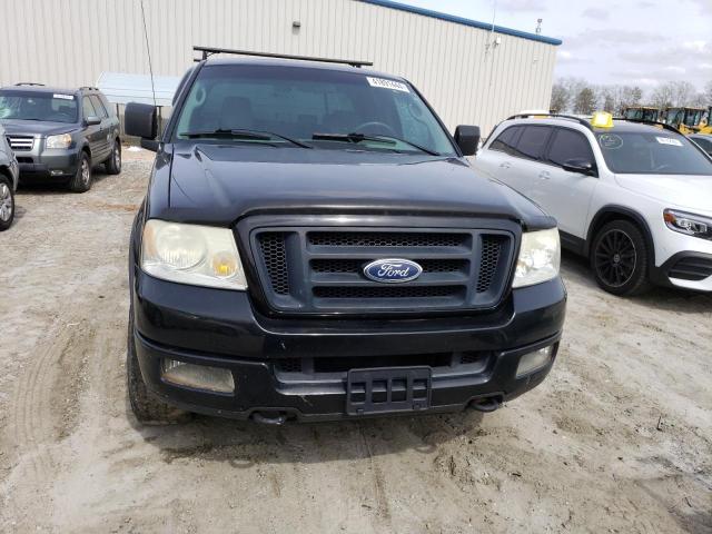 1FTRX14W75FB32815 - 2005 FORD F150 BLACK photo 5