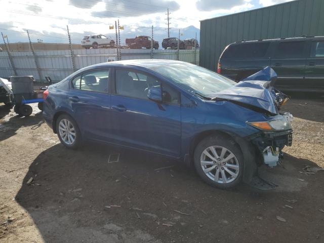 2HGFB2F83CH500121 - 2012 HONDA CIVIC EX BLUE photo 4