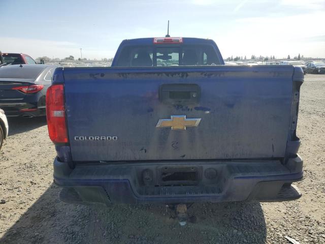 1GCHTDE34G1375205 - 2016 CHEVROLET COLORADO Z71 BLUE photo 6