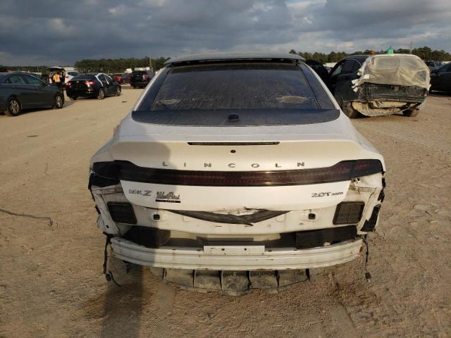 3LN6L5D96HR607504 - 2017 LINCOLN MKZ SELECT WHITE photo 6