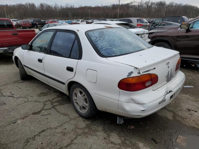 1Y1SK5283WZ444508 - 1998 CHEVROLET GEO PRIZM BASE WHITE photo 2