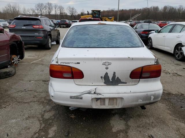 1Y1SK5283WZ444508 - 1998 CHEVROLET GEO PRIZM BASE WHITE photo 6