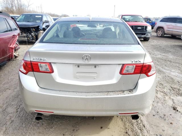 JH4CU2E62AC012627 - 2010 ACURA TSX SILVER photo 6