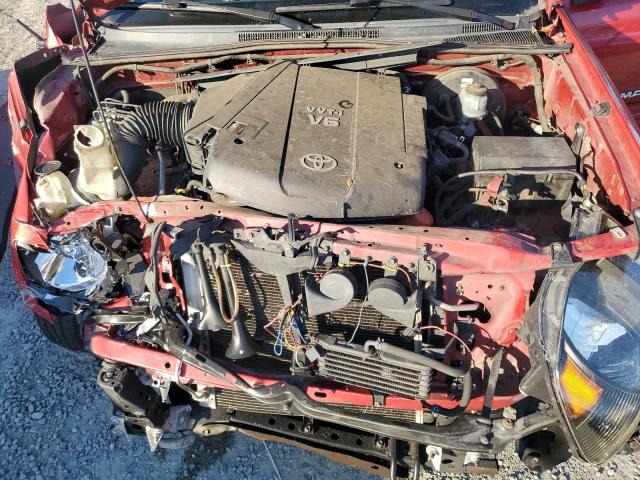 3TMJU4GNXAM093724 - 2010 TOYOTA TACOMA DOUBLE CAB PRERUNNER RED photo 11