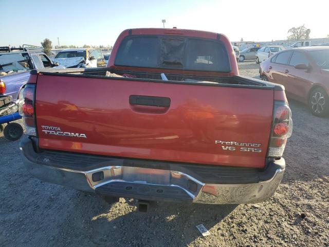 3TMJU4GNXAM093724 - 2010 TOYOTA TACOMA DOUBLE CAB PRERUNNER RED photo 6