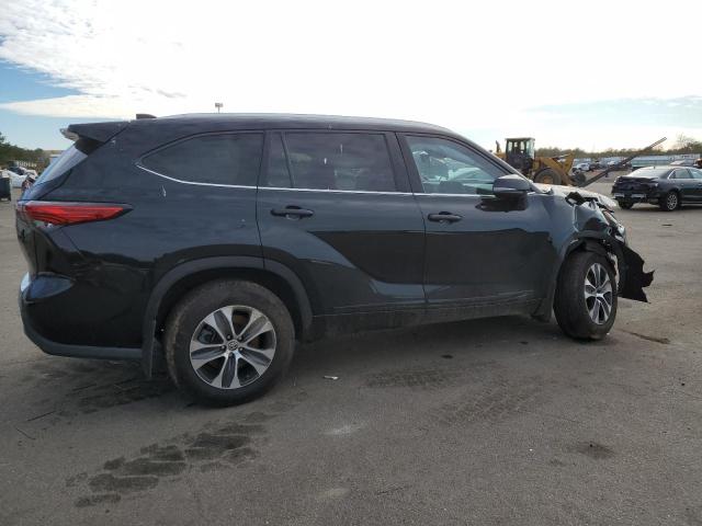 5TDHZRBH4LS505850 - 2020 TOYOTA HIGHLANDER XLE BLACK photo 3