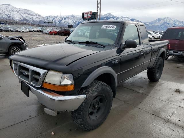 1FTZR15X9YPA00316 - 2000 FORD RANGER SUPER CAB BLACK photo 1