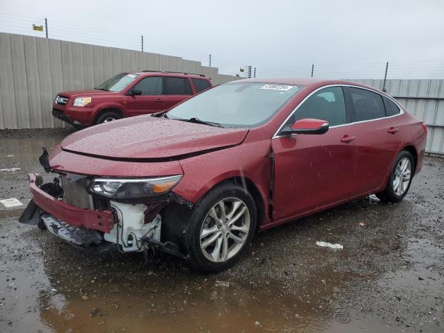 1G1ZE5ST1HF130108 - 2017 CHEVROLET MALIBU LT RED photo 1