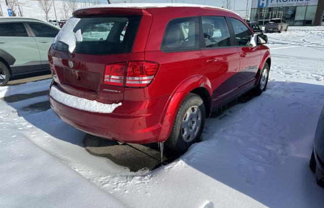 3D4PG4FB1AT266368 - 2010 DODGE JOURNEY SE RED photo 4