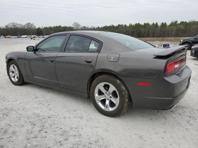 2C3CDXBG1EH204723 - 2014 DODGE CHARGER SE CHARCOAL photo 2