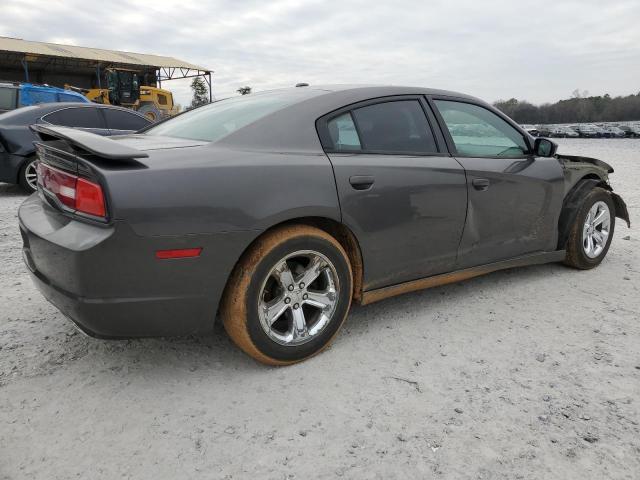 2C3CDXBG1EH204723 - 2014 DODGE CHARGER SE CHARCOAL photo 3