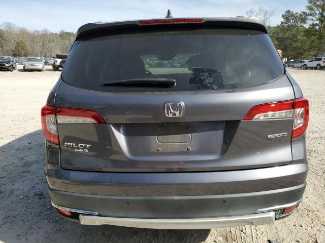 5FNYF5H66KB009393 - 2019 HONDA PILOT TOURING GRAY photo 6