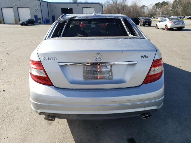 WDDGF5EB4BR146684 - 2011 MERCEDES-BENZ C 300 SILVER photo 6