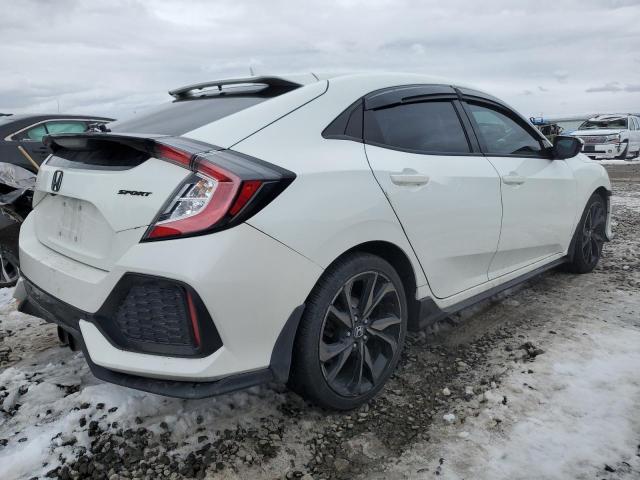 SHHFK7G40KU217234 - 2019 HONDA CIVIC SPORT WHITE photo 3