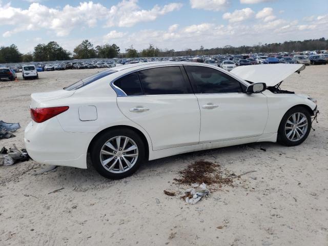 JN1BV7AP0FM353597 - 2015 INFINITI Q50 BASE WHITE photo 3