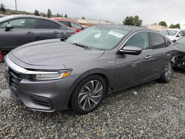 19XZE4F98LE002998 - 2020 HONDA INSIGHT TOURING GRAY photo 1