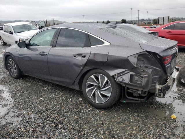 19XZE4F98LE002998 - 2020 HONDA INSIGHT TOURING GRAY photo 2