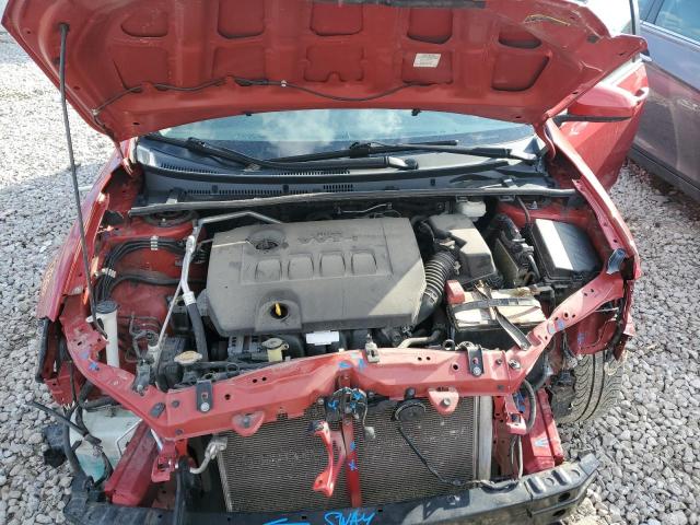 2T1BURHE0EC075022 - 2014 TOYOTA COROLLA L RED photo 11