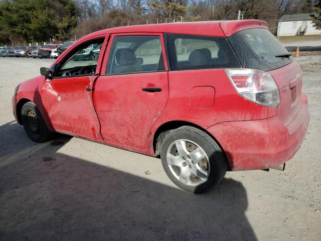 2T1KR32E96C614049 - 2006 TOYOTA COROLLA MA XR RED photo 2