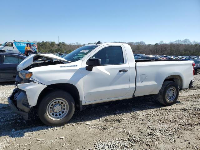 3GCNWAEKXNG186363 - 2022 CHEVROLET SILVERADO C1500 WHITE photo 1