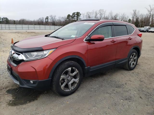 5J6RW2H82JL029571 - 2018 HONDA CR-V EXL RED photo 1