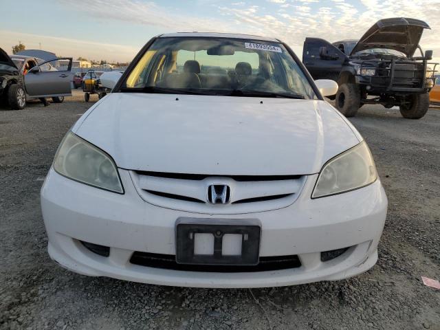 2HGES26725H522018 - 2005 HONDA CIVIC EX WHITE photo 5