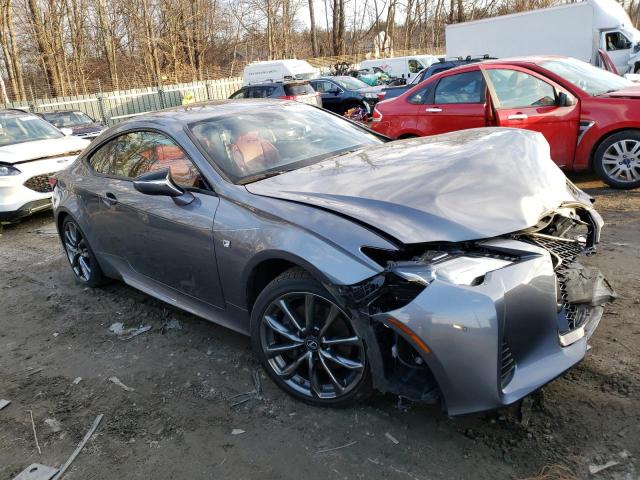 JTHG85EC0L5005955 - 2020 LEXUS RC 300 F-SPORT GRAY photo 4