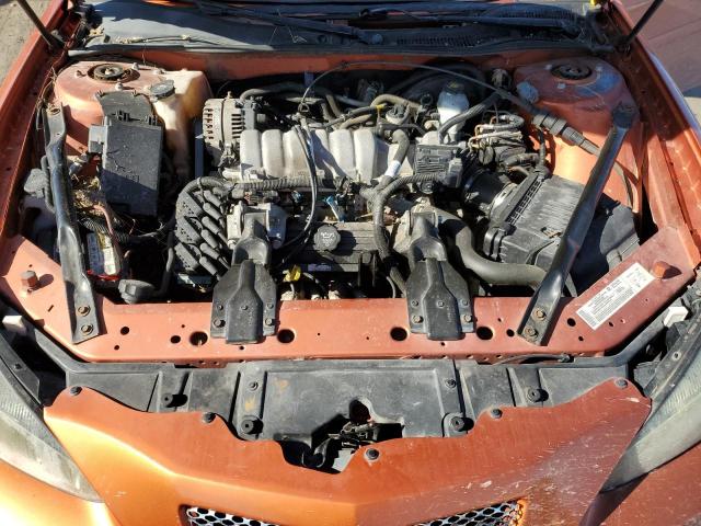 2G2WS522X41223547 - 2004 PONTIAC GRAND PRIX GT2 ORANGE photo 11