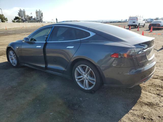 5YJSA1E25GF131913 - 2016 TESLA MODEL S CHARCOAL photo 2