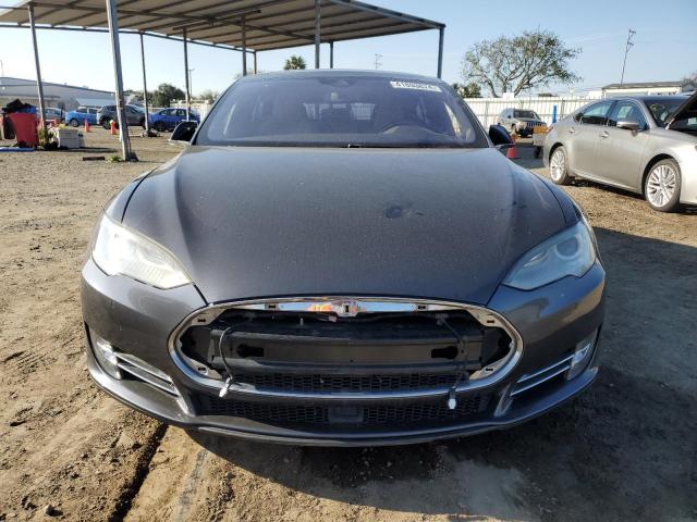 5YJSA1E25GF131913 - 2016 TESLA MODEL S CHARCOAL photo 5