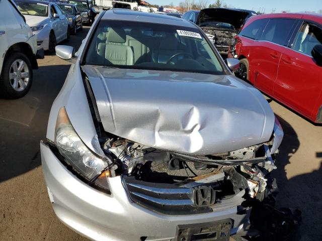 1HGCP2F8XCA153650 - 2012 HONDA ACCORD EXL SILVER photo 5