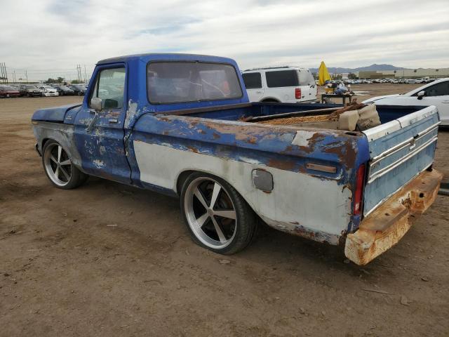 F10BRBJ5993 - 1978 FORD F-100 BLUE photo 2