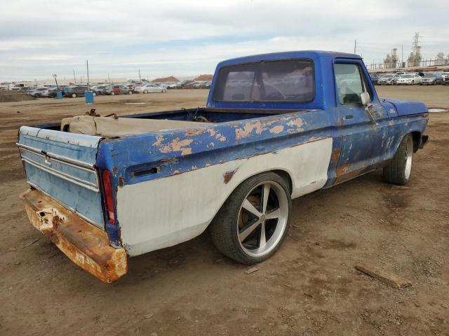 F10BRBJ5993 - 1978 FORD F-100 BLUE photo 3