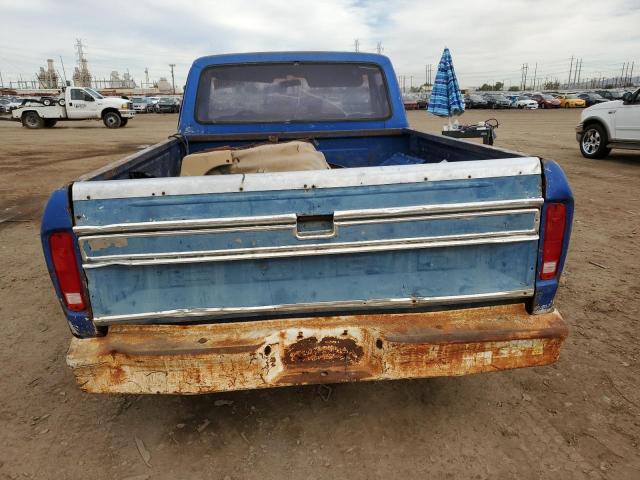 F10BRBJ5993 - 1978 FORD F-100 BLUE photo 6