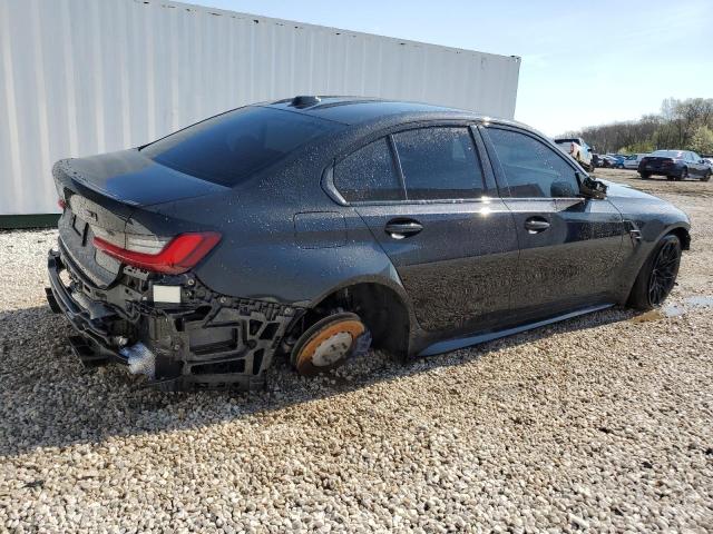 WBS43AY02PFR43428 - 2023 BMW M3 COMPETITION BLACK photo 3