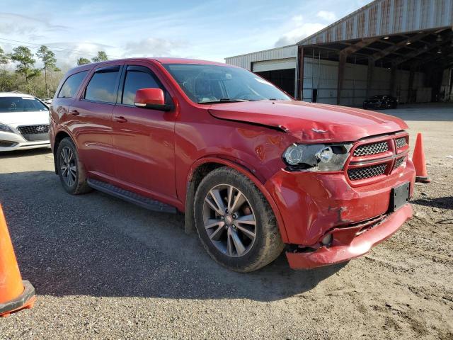 1C4SDHCT6DC562412 - 2013 DODGE DURANGO R/T RED photo 4