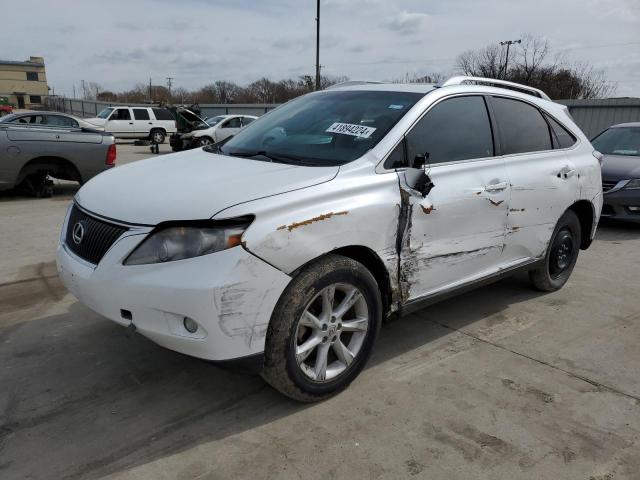 2T2ZK1BA3AC003121 - 2010 LEXUS RX 350 WHITE photo 1