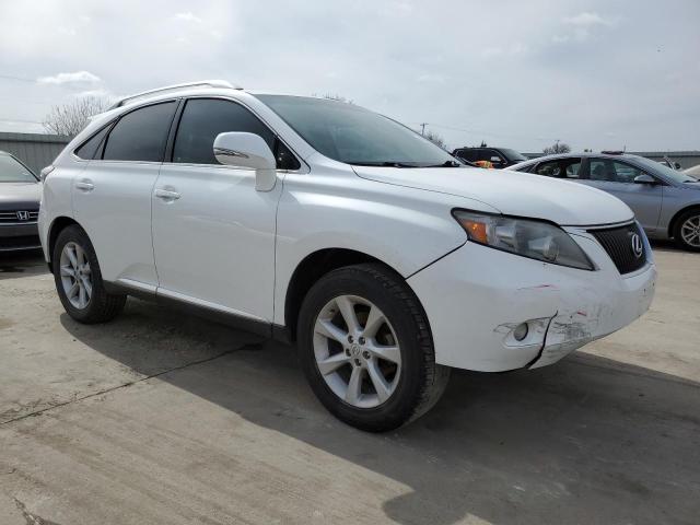 2T2ZK1BA3AC003121 - 2010 LEXUS RX 350 WHITE photo 4