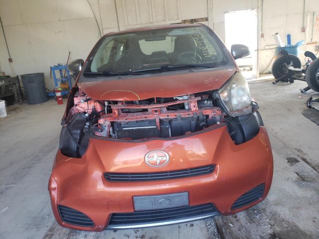 JTNJJXB09DJ024817 - 2013 TOYOTA SCION IQ ORANGE photo 5