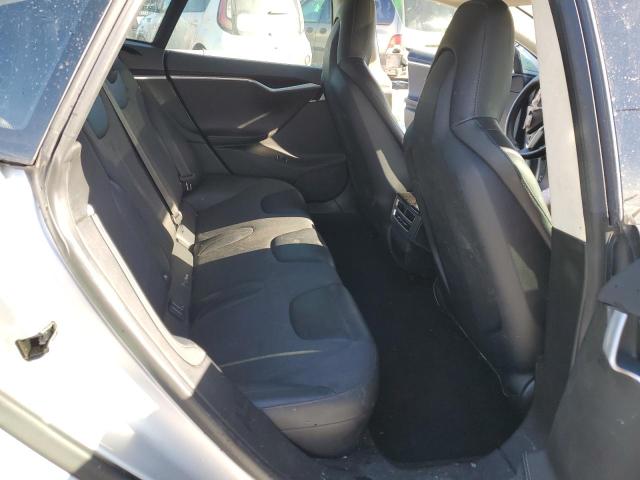 5YJSA1E2XFF112126 - 2015 TESLA MODEL S Արծաթագույն լուսանկար 10