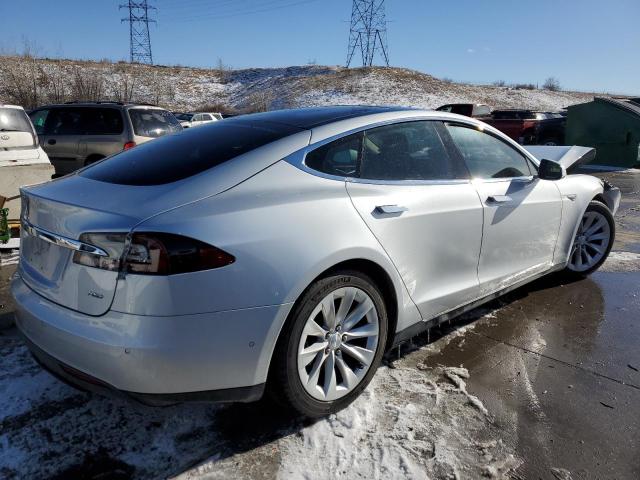 5YJSA1E2XFF112126 - 2015 TESLA MODEL S Արծաթագույն լուսանկար 3