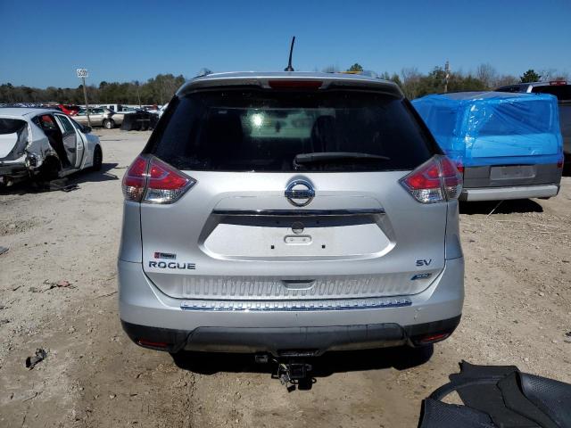 5N1AT2MT6EC798582 - 2014 NISSAN ROGUE S SILVER photo 6