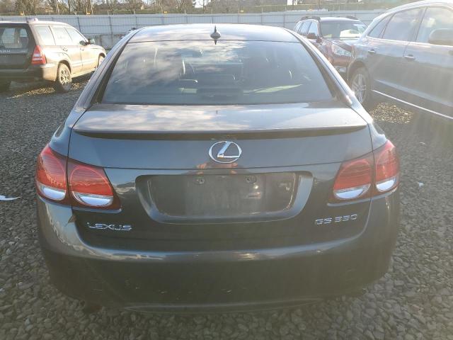 JTHBE96S370009095 - 2007 LEXUS GS 350 GRAY photo 6