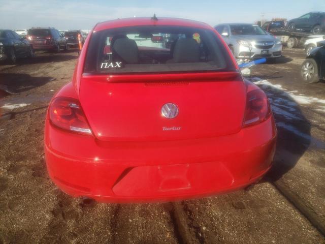 3VWV67AT3CM655645 - 2012 VOLKSWAGEN BEETLE TURBO RED photo 6