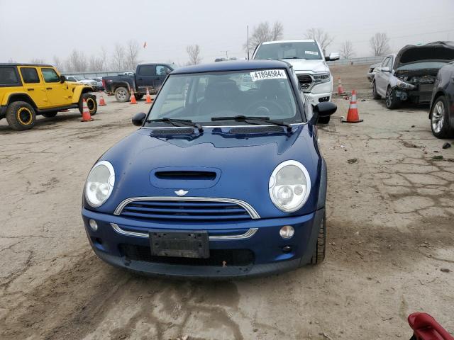 WMWRE33484TD86969 - 2004 MINI COOPER S BLUE photo 5